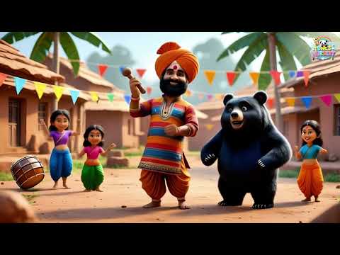 Kalu Madari Aya |Kalu Madari Kids Song 3D|Hindi Popular Songs For Kids #kidssongs 
