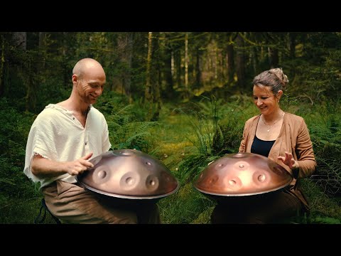 Breath of Existence (888 Hz) | 1 hour handpan music | Malte Marten & Marie Delmas