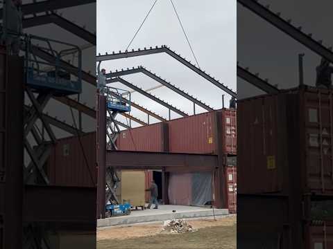 Shipping container house #shorts