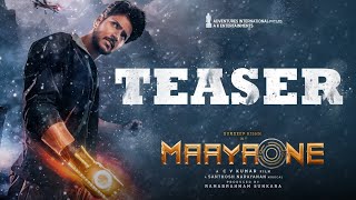 MaayaOne Teaser | Sundeep Kishn | CV Kumar | Santhosh Narayanan | Anil Sunkara | ...