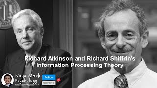 Atkinson and Shiffrin's Information Processing Theory Cognitive Theory