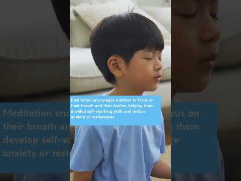 👶🧑‍🍼 #meditationtechniques #wellness #childrensmeditation #toddlers #parentingtips #kids