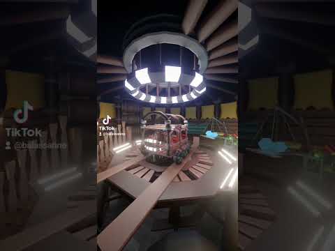 Main menu scene for the game I am working on #gamedev #blender #render #stylized #3dart #gameassets