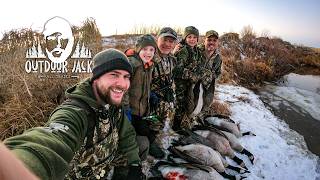 Afternoon Goose Hunt (His First Goose) | Outdoor Jack