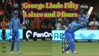 George Linde Fifty | SEC vs MICT | SA 20 League |