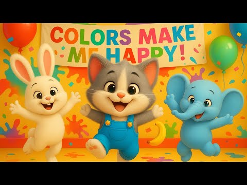 LEARN COLORS with BrushyBoom! 🎨 Dance & Sing Along (Educational Kids Song)