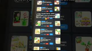 I can’t believe you haven’t heard about this website yet…#deals #discounts #legos #fyp #legodeals