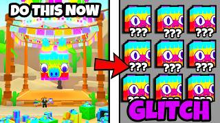 Do THIS Glitch NOW BEFORE PINATA LUCKY BLOCK Event ARRIVES in Pet Simulator 99... (FREE HUGES)