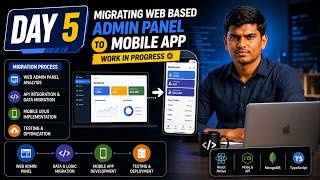 Building Mobile Admin App from Web Based Panel - Migration in Just 30 Minutes