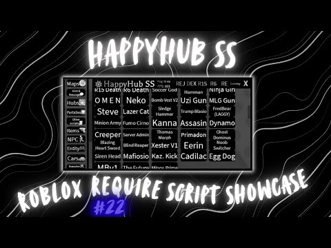Roblox Require Script Showcase #22 | HappyHub SS