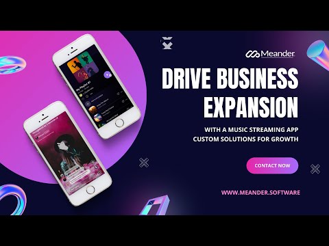 Dive into Music Bliss with Our Streaming App | Meander Software