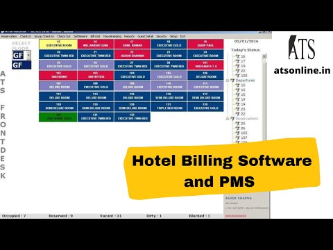 Revolutionize Hotel Management with Offline PMS Software. Front Desk, Room Service and House Keeping