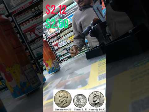 Can these Gas Station Cashiers do math? So they know old coins? WATCH THEIR REACTION!!!