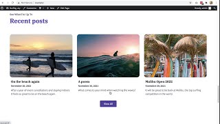 12. Recent posts - Simple full site editing with WordPress Blocks