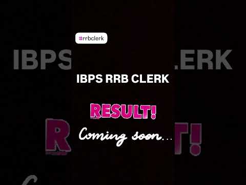 RRB CLERK RESULT TODAY DECLARE  #rrbclerk #result #motivation