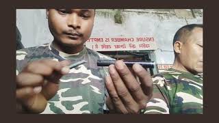 Projector miniflare gun/projector pyrotochnic hand 13 mm 1A field stripping... (SSB)