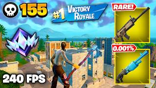 155 Elimination "RANKED RELOAD" Gameplay Wins (Fortnite Chapter 7 Keyboard & Mouse)