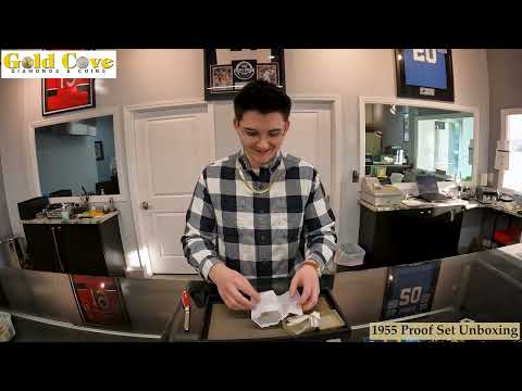 1955 Proof Set Unboxing With Caleb!