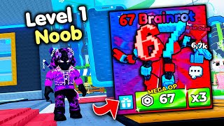 Starting Over as NOOB with OP SECRET in Scroll a Brainrot! (Roblox)