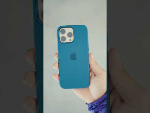 Apple Silicone Case iPhone 16 Pro Max Unboxing & Setup