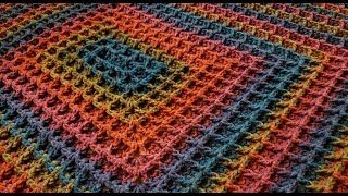 The Rectangle Waffle Blanket Crochet Tutorial!