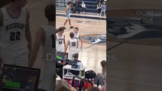 This basketball manager got an opportunity 👏 (via @nathankrom15, Hudson Broadcasting) #shorts