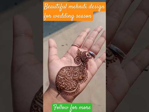 Easy Mehndi design #youtubeshorts#shortsfeed#ytshortsindia#mehendidesign#easymehndidesign#mehendiart