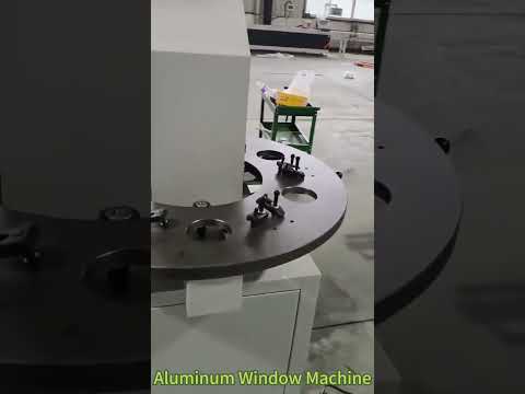 Heavy-Duty Aluminum Door & Window Hydraulic Press Machine - 100Ton CNC Frame Bending & Punching