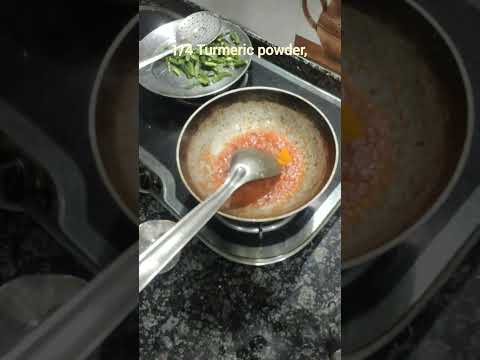 Bhindi masala curry #food #trending#BhindiFry#bhindicurry#Shorts#Video#viralvideo 2024#testysabji