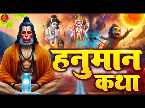 जब आप दुखी हो तो हनुमान जी की यह कथा सुन लेना ~ सूर्य को खाने चले हनुमान ~ Latest Hanuman Katha