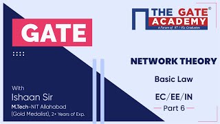 Part 5 | Basic Laws | GATE Questions | Network Theory GATE Lectures | Network Components