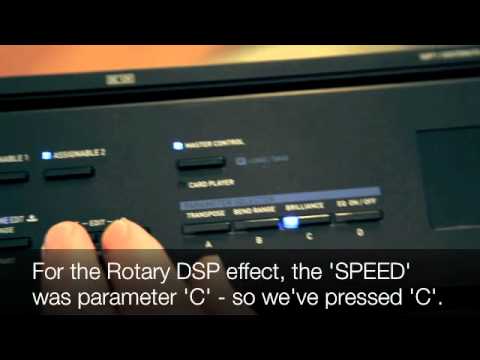 CASIO PRIVIA PX3 - DSP EFFECTS