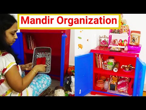 How I Converted Corner Space into Puja Room | Tips for Setting up Pooja Room