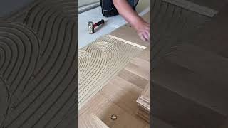 Perfect Wood Floor Installation Satisfying 😍 Fast & Clean Method!