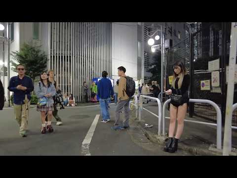 夜の大久保公園・新宿歌舞伎町をお散歩！ラブホテル街に隠れた魅力を発見 Night Walk in Tokyo, Relaxing Walk in Japan, Shinjuku Kabukicho