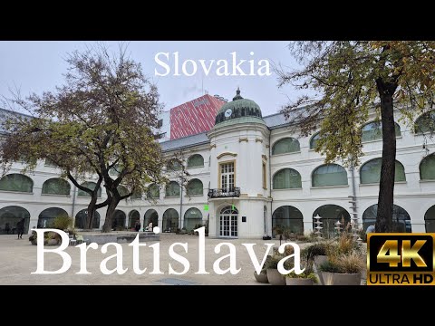 Exploring Bratislava, Slovakia I 4K I Part 3