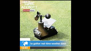 Breaking Weather Report: Build, Predict & Broadcast with ACEBOTT Weather Station Coding Kits!
