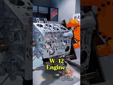 The A8L "W12" indicates a 12-cylinder engine. #engine #repair #education #foryou #shorts #mechanic