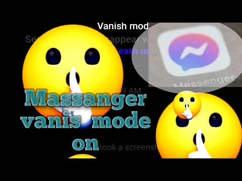 Massanger vanis mode  on.#How to active massanger vanis satting on.#massanger vanis sitting