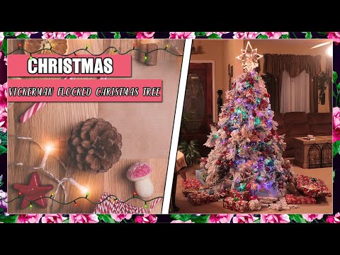 Unboxing And First Impressions of Vickerman Flocked Christmas Tree