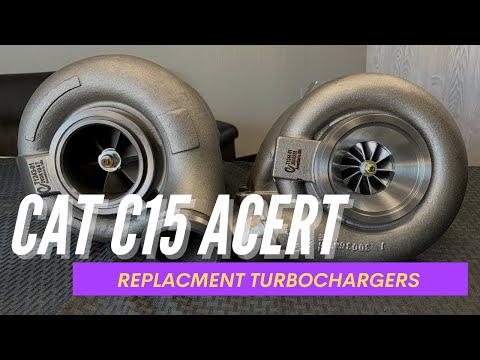 Replacement Turbos For Cat C15 Acert - COMPOUNDS, not TWINS!