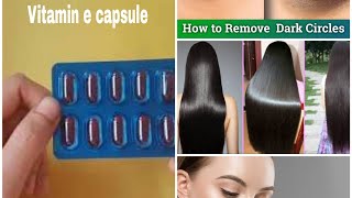 Top 3 uses of vitamin e capsule (Evion 400mg) | Uses for skin and hair care | 100% result