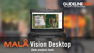 MALÅ Vision Desktop: Data analysis tools