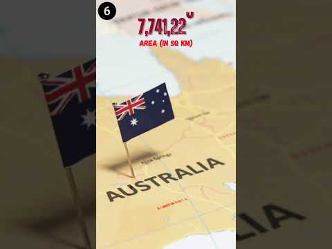 Top 10 largest countries in the world by area #ytshorts #top10 #indian  #trendingshorts #countries