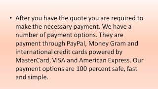 Paying for Assignments Reliable Educational Service from MyAssignmenthelp