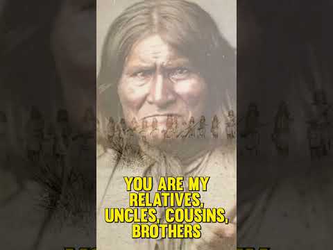 Geronimo's speech before the battle of Janos (Kas-ki-yeh) #geronimo #nativeamerican #apache