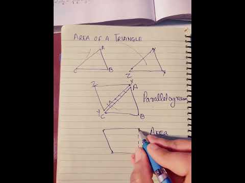 Area of a Triangle 📐#solution #mathematics #shorts