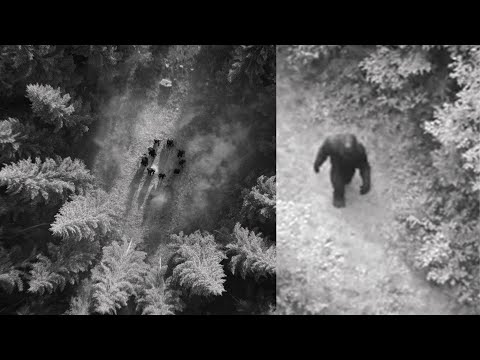 MY DRONE CAPTURED BIGFOOT Ritual Deep in the Cascades