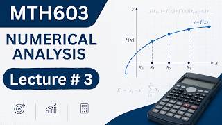 MTH603 Lecture 3 | Bisection Method | MTH603 Short Lecture | MTH603 Numerical Analysis | VU