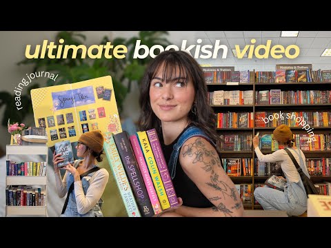 ULTIMATE bookish video: book shopping, book unhaul, reading journal, book cart refresh